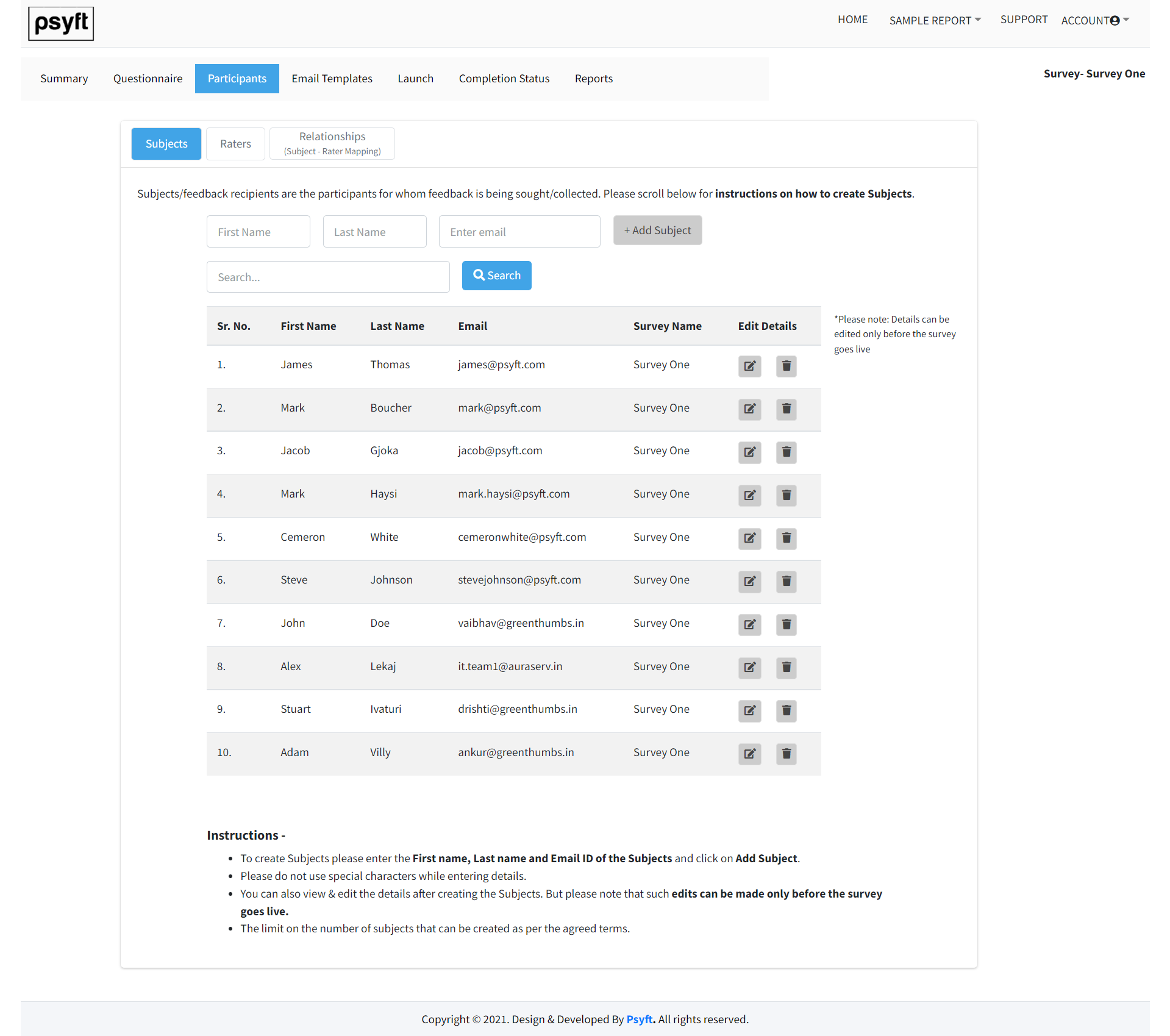 GreenThumbs - 360 Degree Feedback