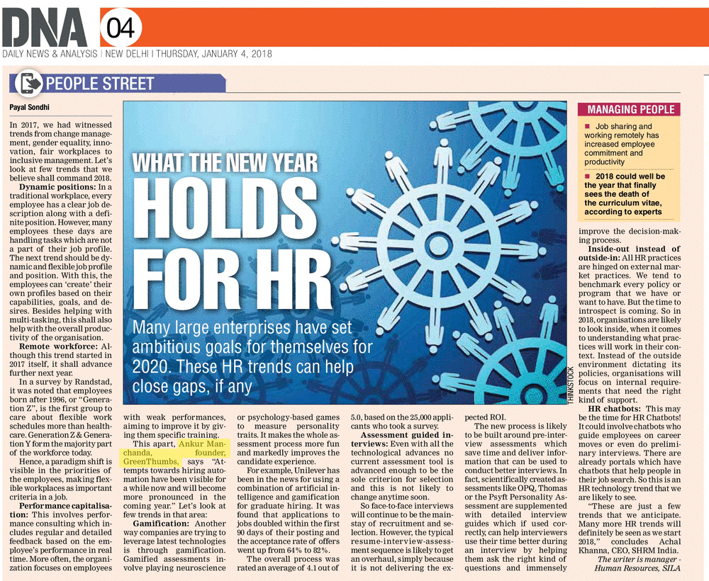 What the new year holds for HR